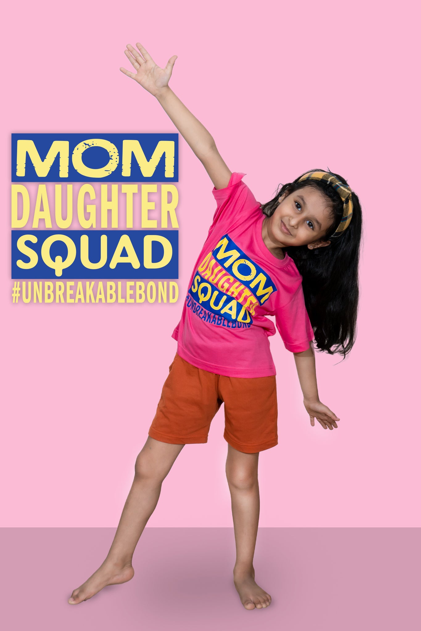 Mom Daughter Squad Twinning T-shirt