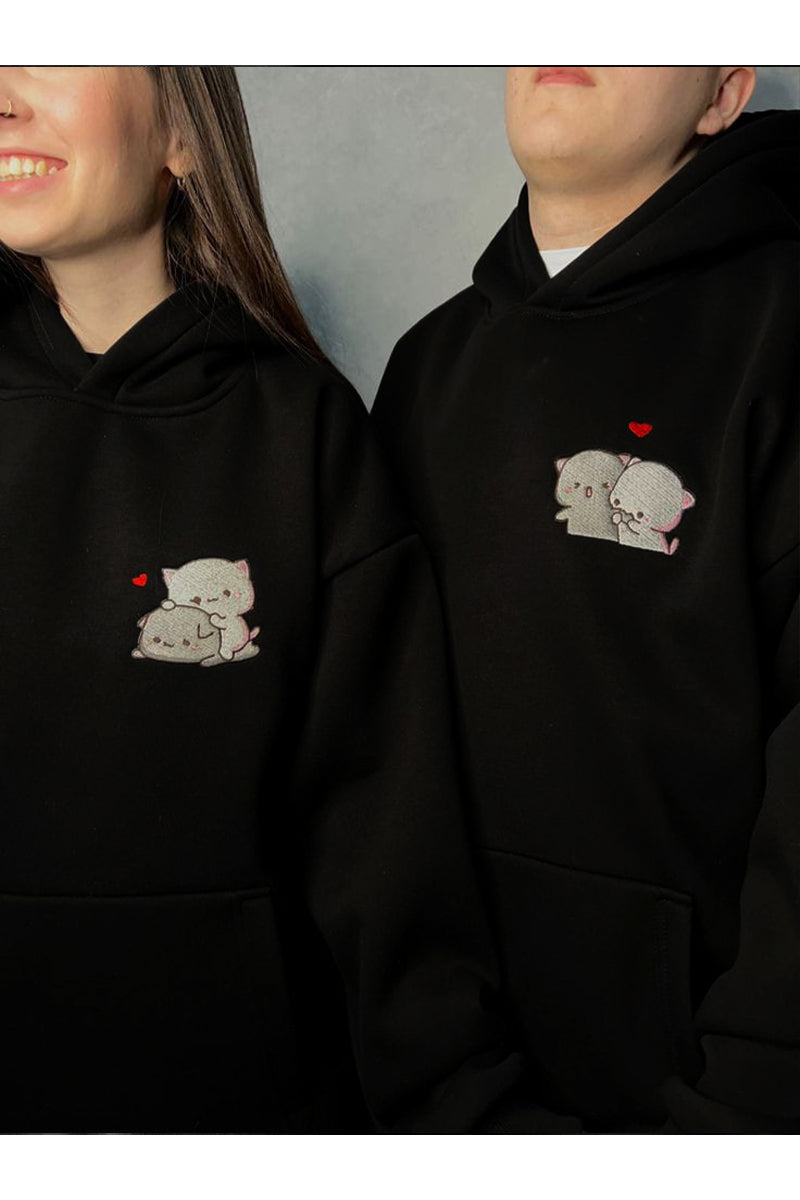 Cuddle Bunny Couple Hoodie