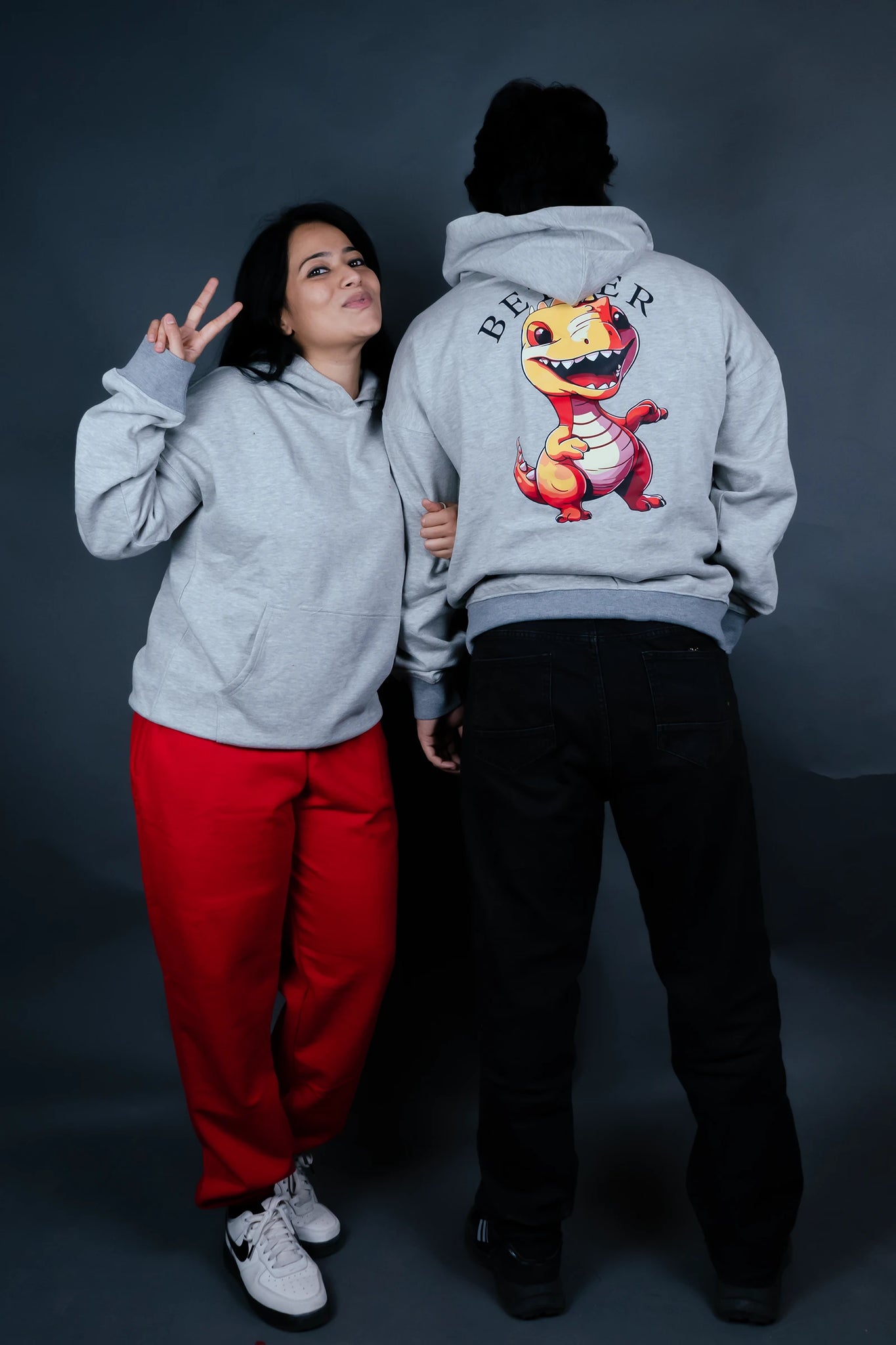 Better Together Couple Premium Hoodie