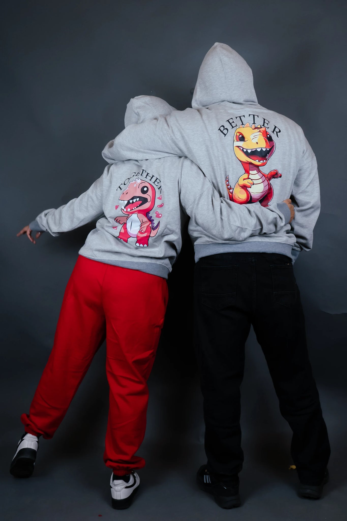 Better Together Couple Premium Hoodie