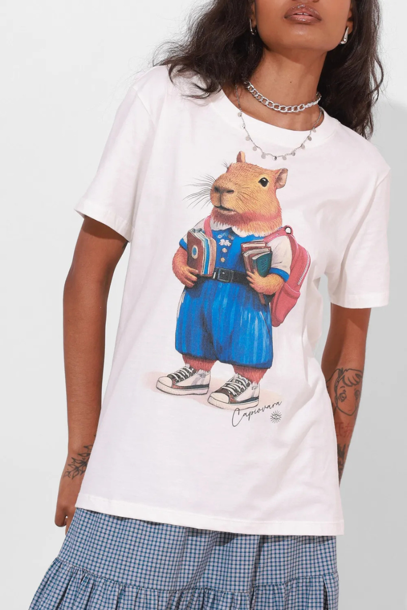 Capivara Graphic Oversize Tshirt