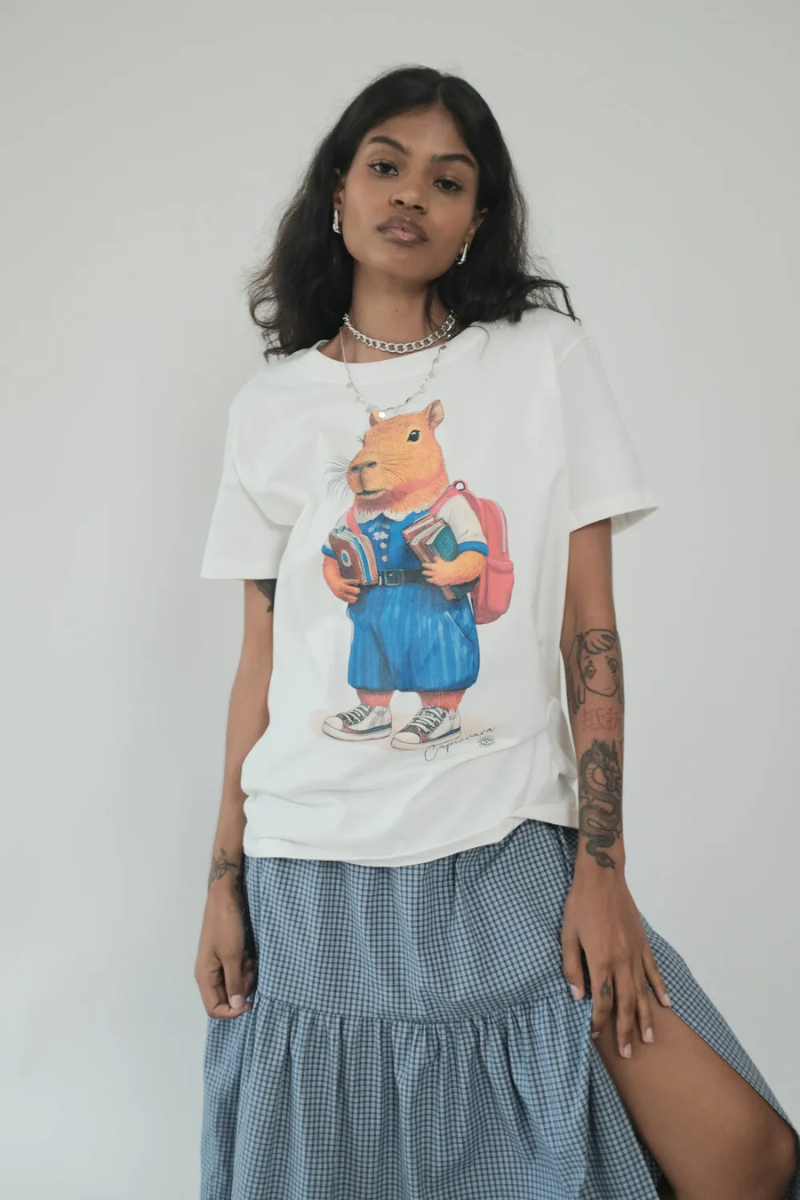 Capivara Graphic Oversize Tshirt