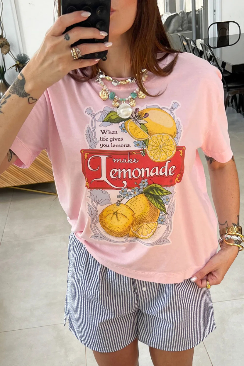 Lemonade Graphic Oversize T-shirt