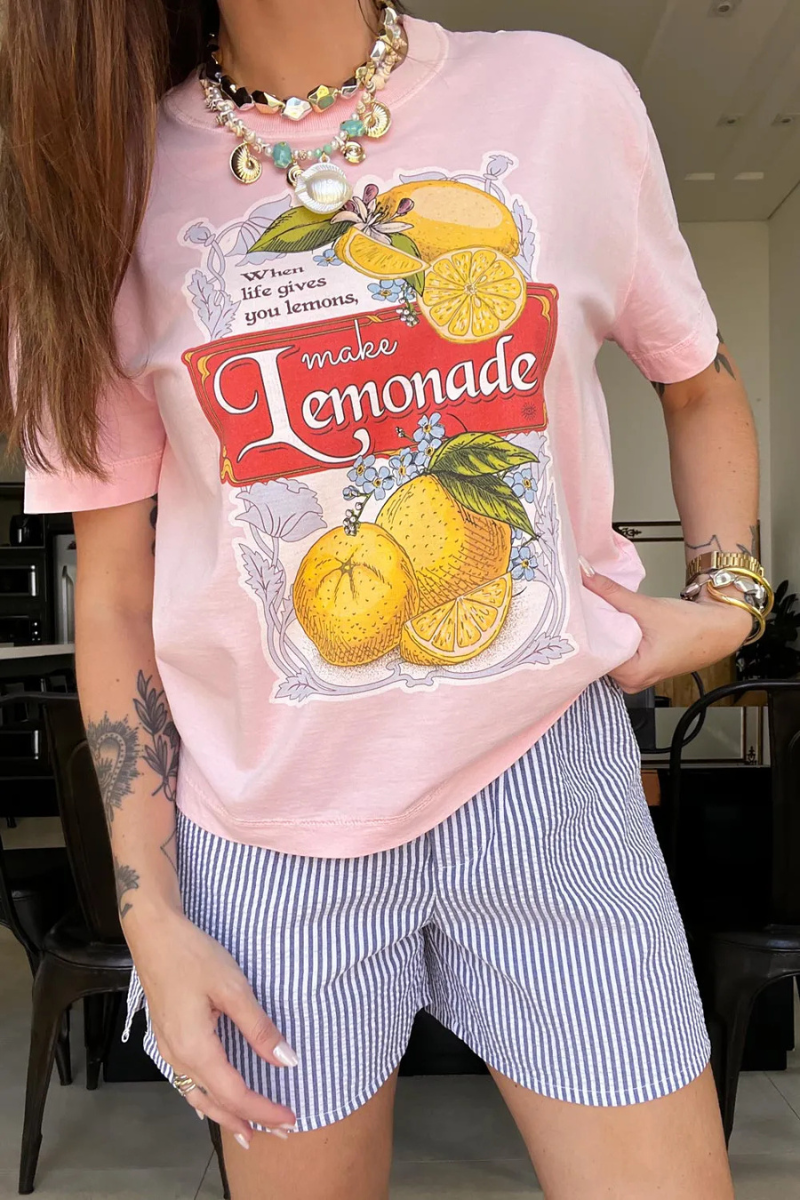 Lemonade Graphic Oversize T-shirt