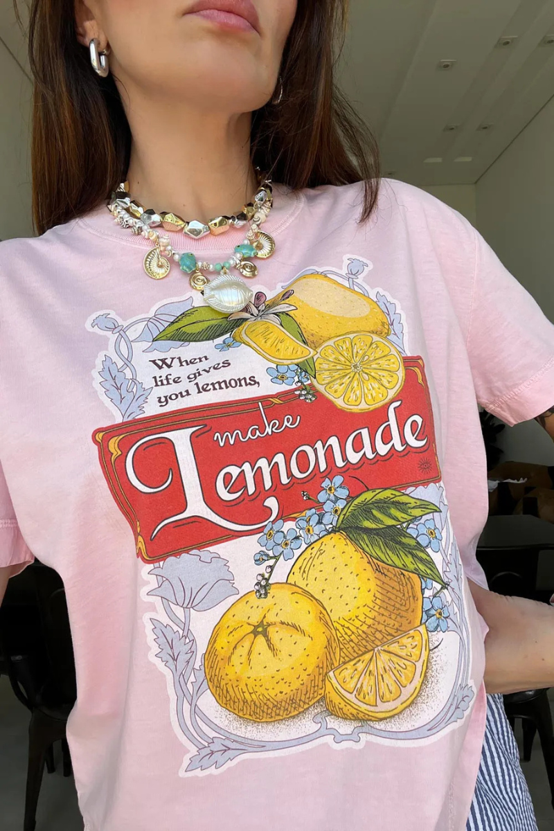 Lemonade Graphic Oversize T-shirt