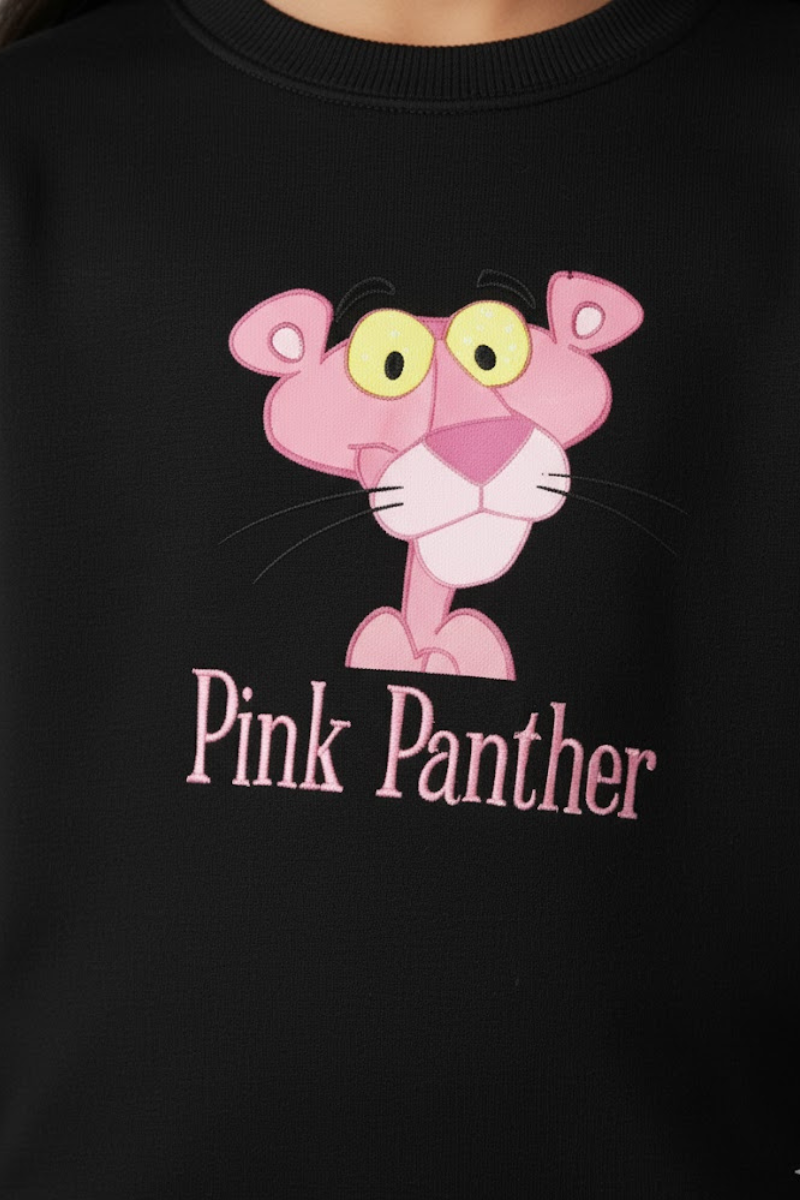 Pink Panther Sweatshirt &  Jogger Kids Set