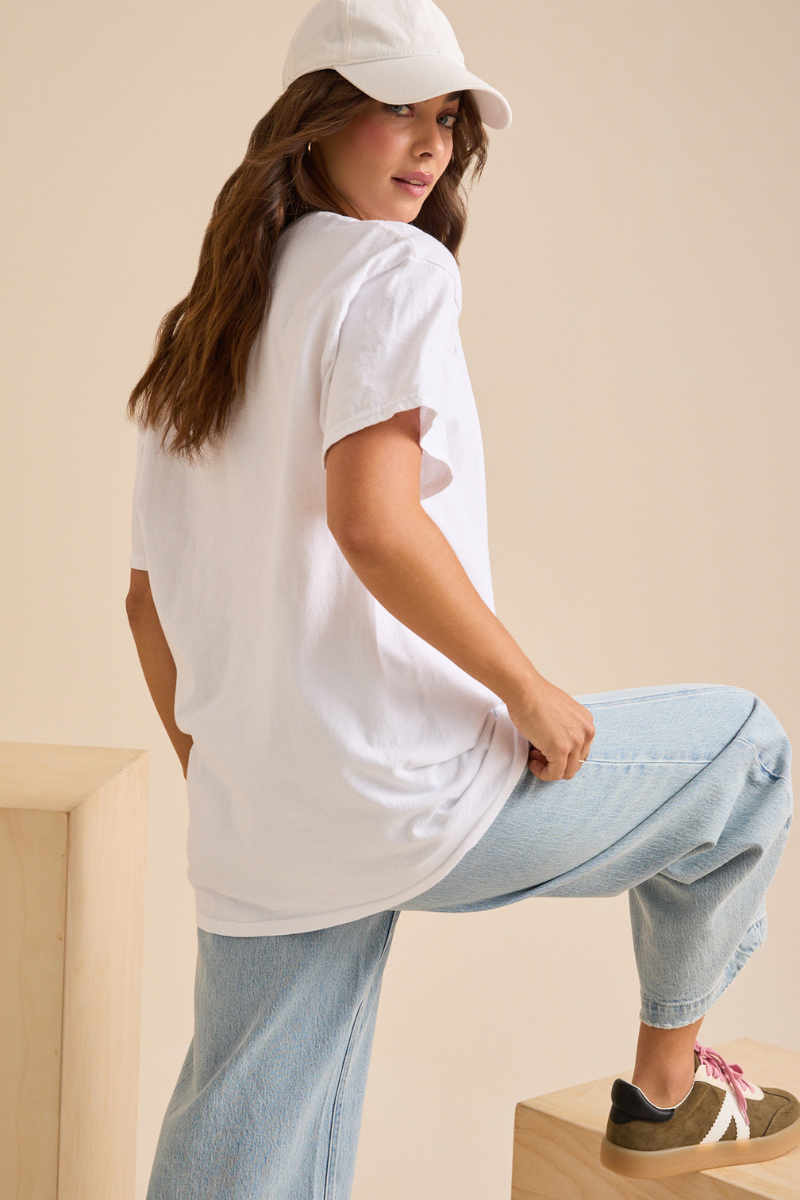 Diet Coke Bow Oversized Graphic T-shirt