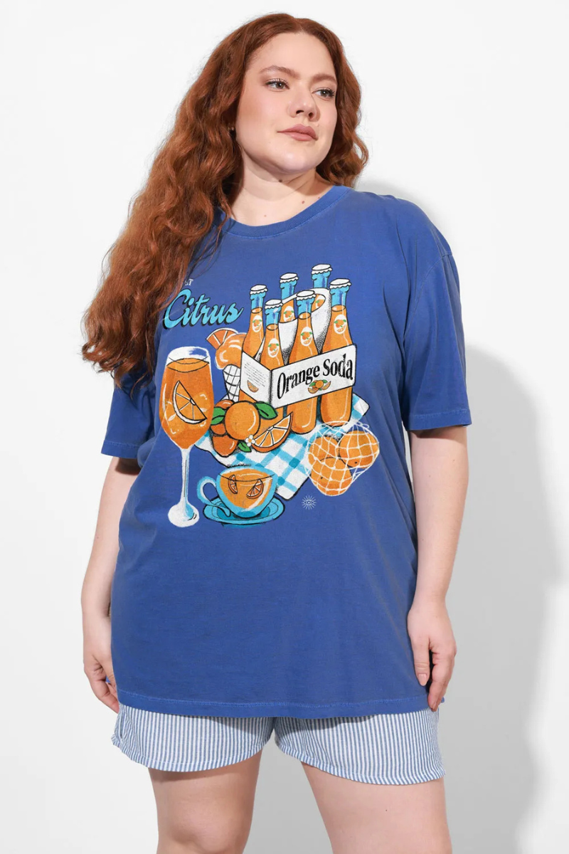 Orange Soda Graphic T-shirt