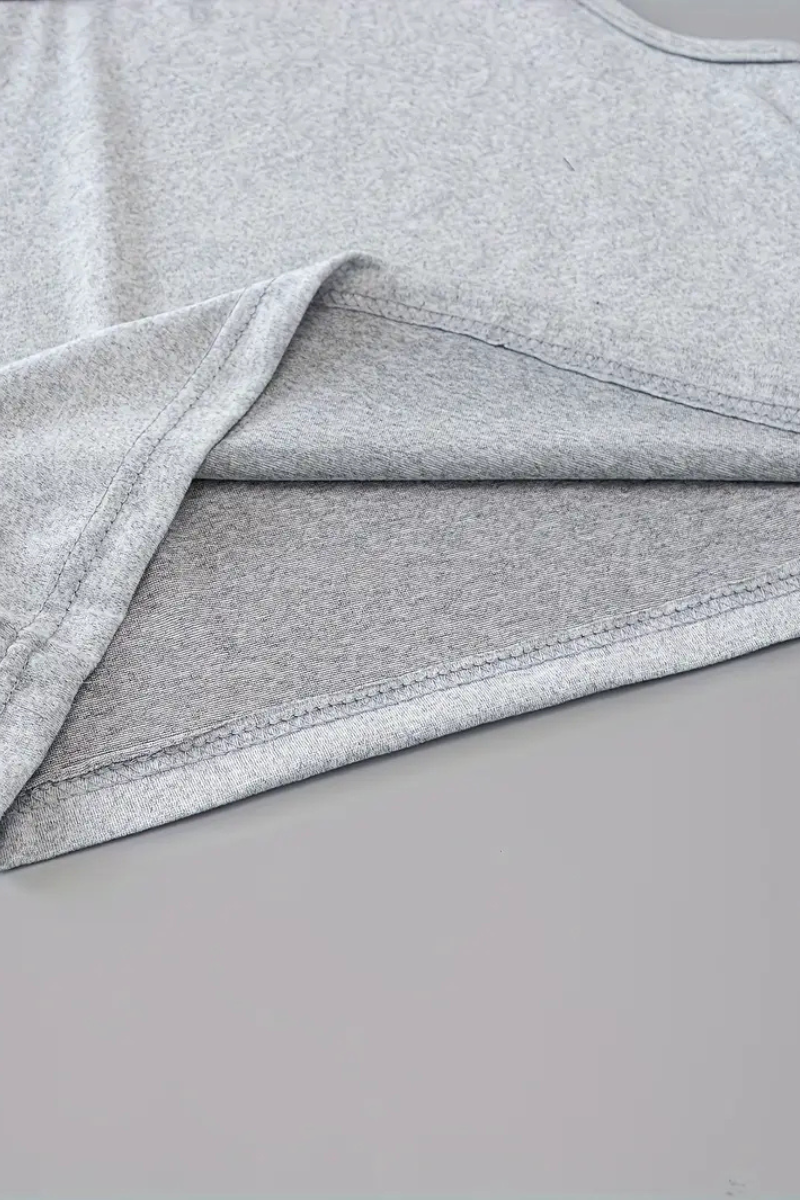 [3 Sets Solid Lounge Essentials] 3 Sets Simple Solid Lounge Set, Crew Neck Sleeveless Top & Elastic Waistband Shorts, Women's Loungewear & Sleepwear