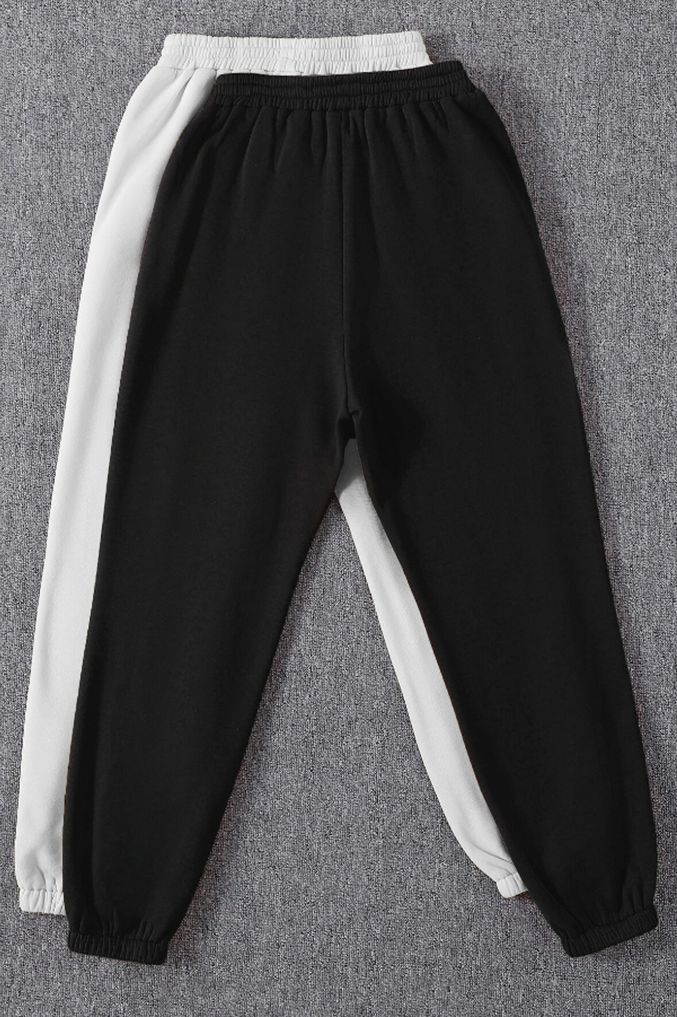 2pcs Premium Unisex Joggers Black & White