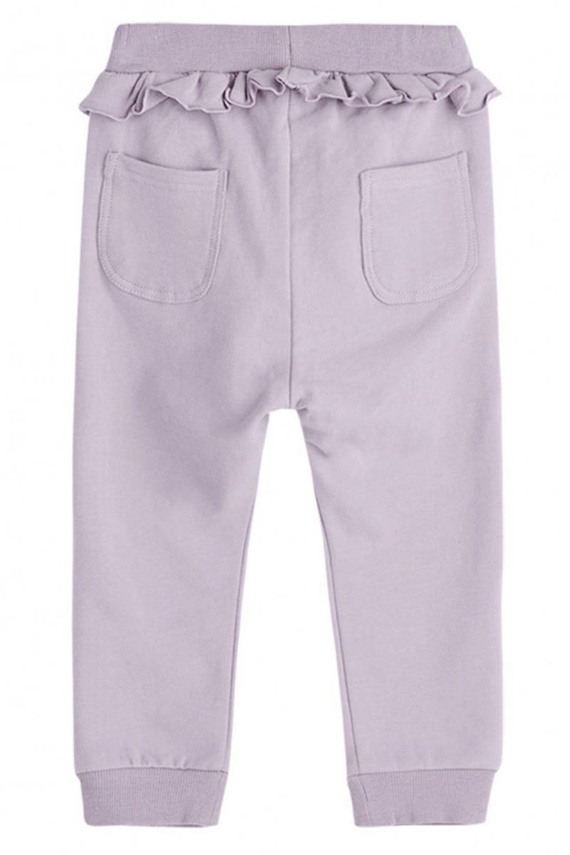 Kids Lilac Frill Jogger