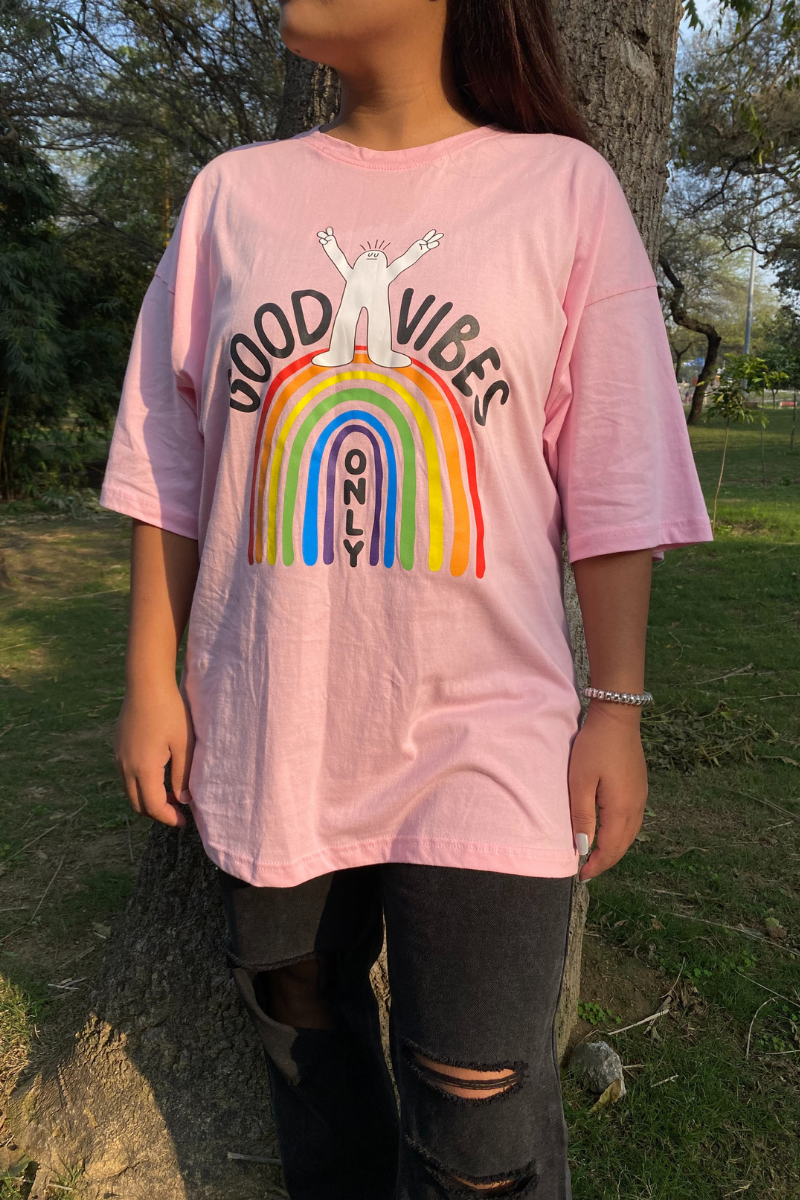 Good Vibes Oversized T-shirt